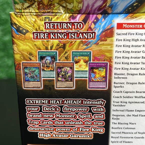 2 - Yu-Gi-Oh! Structure Deck - FIRE KINGS & SAGA OF BLUE-EYES WHITE DRAGON 🐉 - Picture 8 of 13